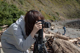 Photo workshop at Makara Beach. Photo: J.Gilberd, photography course, beginners photography lessons, wellington new zealand, photocourse nz